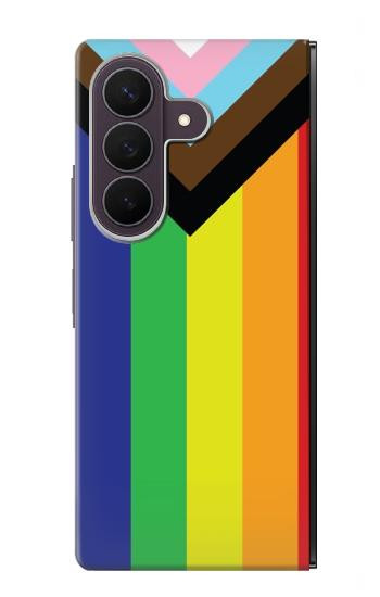 S3846 Pride Flag LGBT Case For Samsung Galaxy Z Fold 8 Ultra
