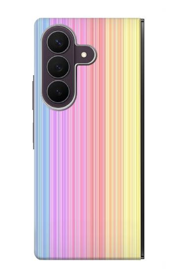 S3849 Colorful Vertical Colors Case For Samsung Galaxy Z Fold 8 Ultra