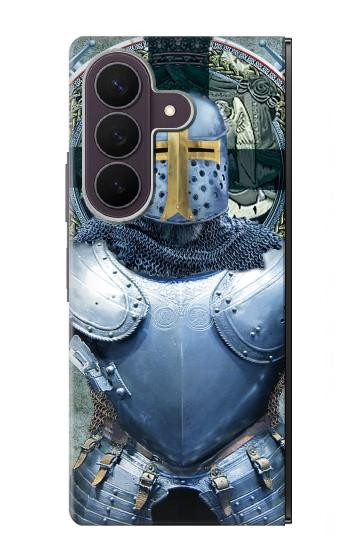 S3864 Medieval Templar Heavy Armor Knight Case For Samsung Galaxy Z Fold 8 Ultra
