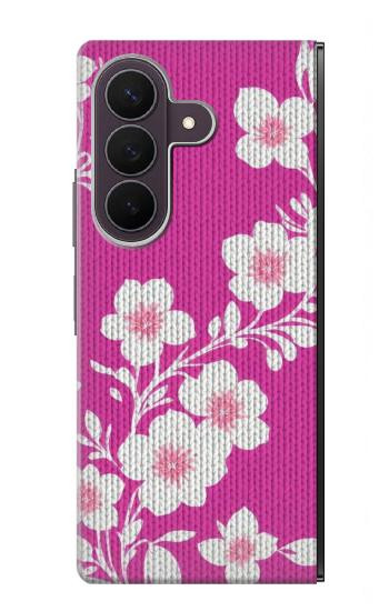 S3924 Cherry Blossom Pink Background Case For Samsung Galaxy Z Fold 8 Ultra