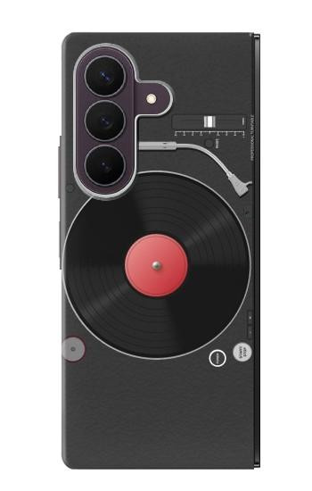 S3952 Turntable Vinyl Record Player Graphic Case For Samsung Galaxy Z Fold 8 Ultra