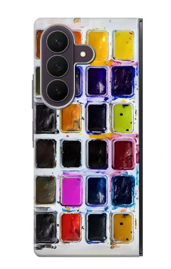 S3956 Watercolor Palette Box Graphic Case For Samsung Galaxy Z Fold 8 Ultra