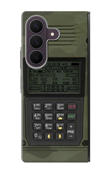 S3959 Military Radio Graphic Print Case For Samsung Galaxy Z Fold 8 Ultra