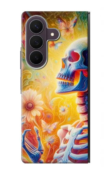 S3976 Colorful Skeleton Case For Samsung Galaxy Z Fold 8 Ultra