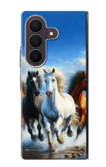 S3996 Horse Running Case For Samsung Galaxy Z Fold 8 Ultra