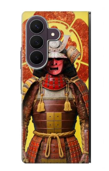 S4063 Japan Warrior Samurai Armor Case For Samsung Galaxy Z Fold 8 Ultra