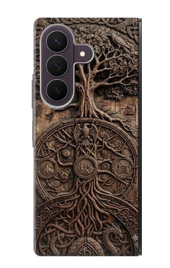 S4103 Ancient Tree Of Life Symbol Art Case For Samsung Galaxy Z Fold 8 Ultra