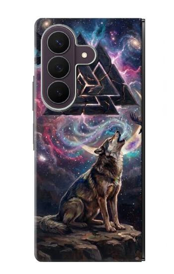 S4110 Mystic Wolf Ancient Symbol Artwork Case For Samsung Galaxy Z Fold 8 Ultra