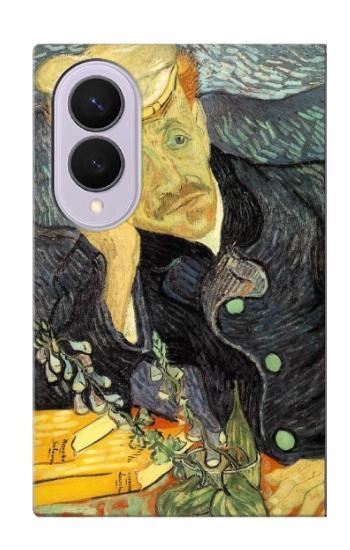 S0212 Van Gogh Portrait of Dr. Gachet Case For Samsung Galaxy Z Fold 8