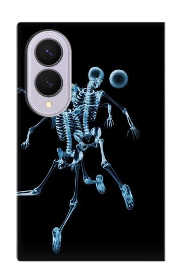 S1111 Soccer X-ray Case For Samsung Galaxy Z Fold 8