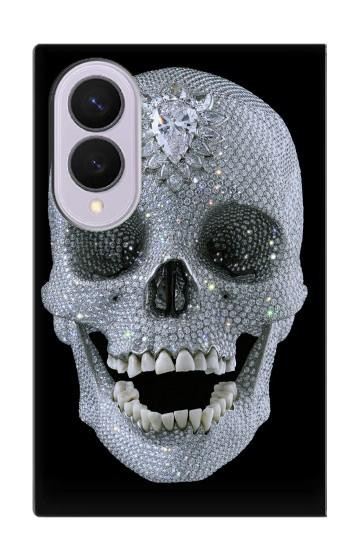 S1286 Diamond Skull Case For Samsung Galaxy Z Fold 8