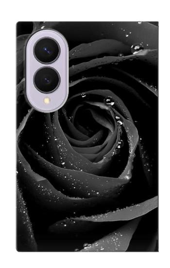 S1598 Black Rose Case For Samsung Galaxy Z Fold 8