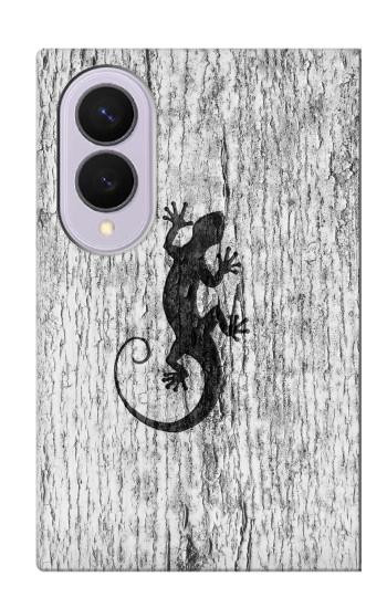 S2446 Gecko Wood Graphic Printed Case For Samsung Galaxy Z Fold 8