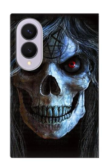 S2585 Evil Death Skull Pentagram Case For Samsung Galaxy Z Fold 8