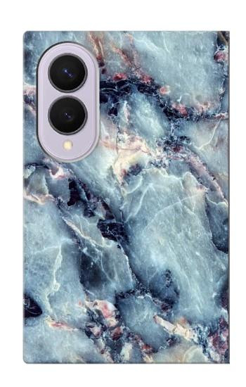 S2689 Blue Marble Texture Graphic Printed Case For Samsung Galaxy Z Fold 8
