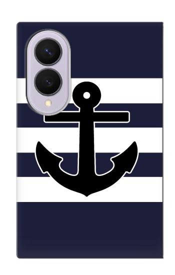 S2758 Anchor Navy Case For Samsung Galaxy Z Fold 8
