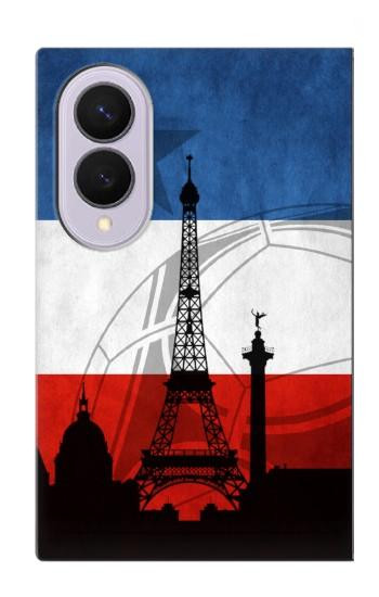 S2980 France Football Soccer Case For Samsung Galaxy Z Fold 8