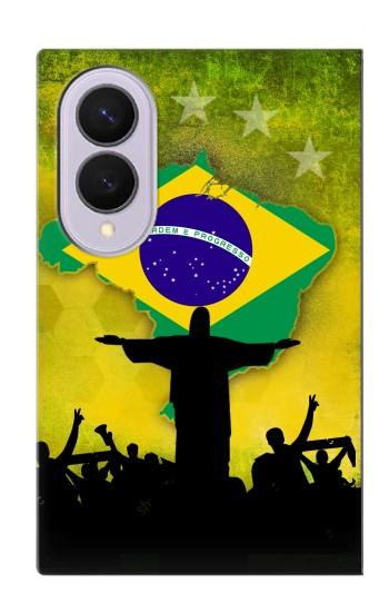 S2981 Brazil Football Soccer Case For Samsung Galaxy Z Fold 8