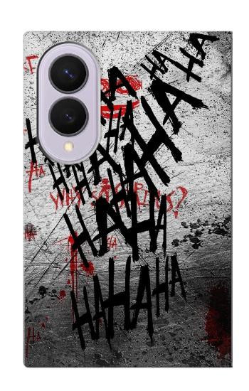 S3073 Joker Hahaha Blood Splash Case For Samsung Galaxy Z Fold 8