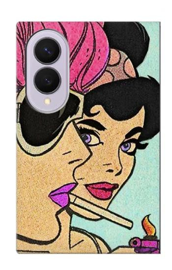 S3171 Girls Pop Art Case For Samsung Galaxy Z Fold 8