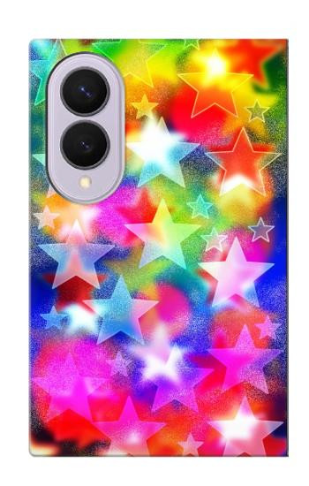 S3292 Colourful Disco Star Case For Samsung Galaxy Z Fold 8
