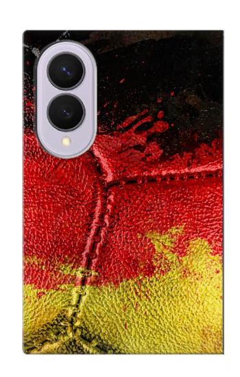 S3303 Germany Flag Vintage Football Graphic Case For Samsung Galaxy Z Fold 8