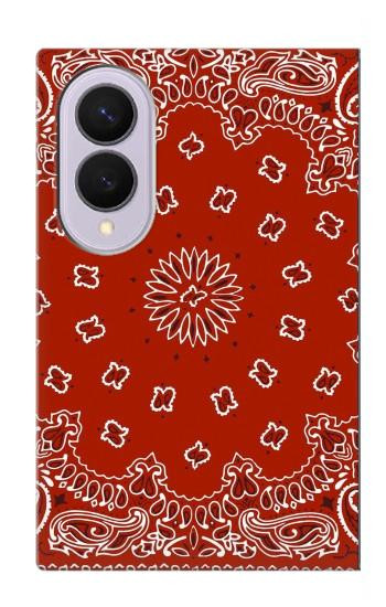 S3355 Bandana Red Pattern Case For Samsung Galaxy Z Fold 8