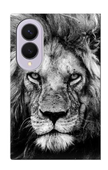 S3372 Lion Face Case For Samsung Galaxy Z Fold 8