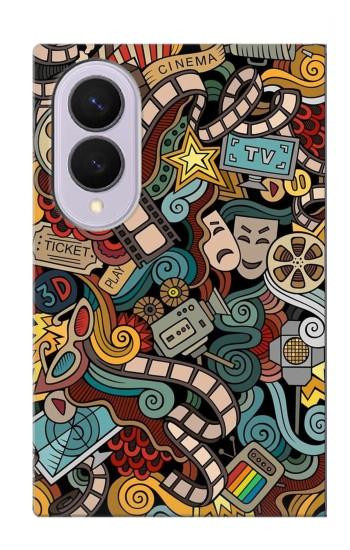 S3480 Movie Acting Entertainment Case For Samsung Galaxy Z Fold 8