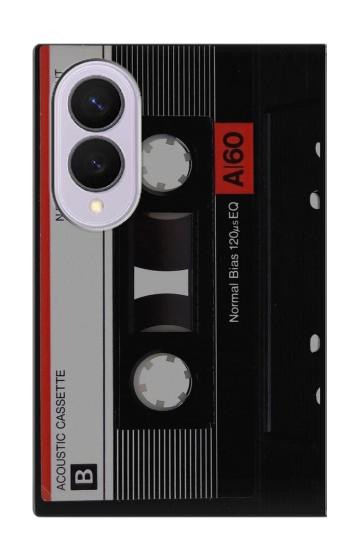 S3516 Vintage Cassette Tape Case For Samsung Galaxy Z Fold 8
