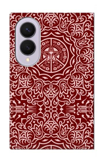S3556 Yen Pattern Case For Samsung Galaxy Z Fold 8