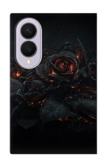S3672 Burned Rose Case For Samsung Galaxy Z Fold 8