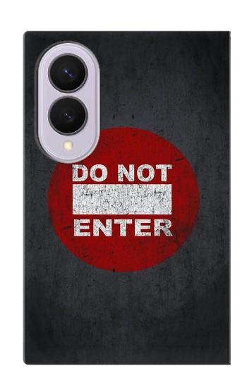 S3683 Do Not Enter Case For Samsung Galaxy Z Fold 8