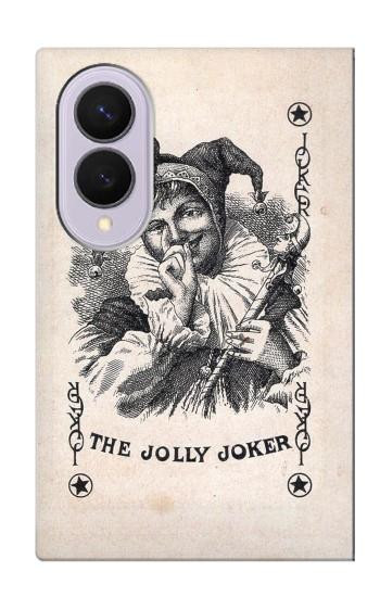 S3818 Vintage Playing Card Case For Samsung Galaxy Z Fold 8