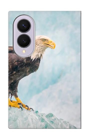 S3843 Bald Eagle On Ice Case For Samsung Galaxy Z Fold 8