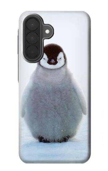 S1075 Penguin Ice Case For Samsung Galaxy A27
