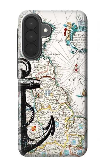 S1962 Nautical Chart Case For Samsung Galaxy A27