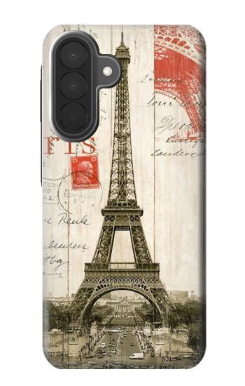 S2108 Eiffel Tower Paris Postcard Case For Samsung Galaxy A27
