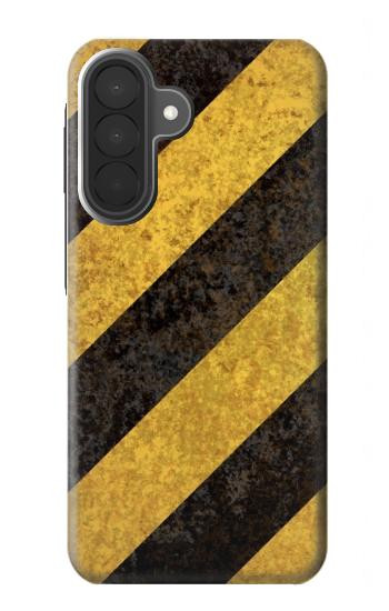 S2231 Yellow and Black Line Hazard Striped Case For Samsung Galaxy A27