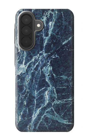 S2799 Light Blue Marble Stone Graphic Printed Case For Samsung Galaxy A27