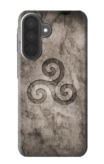 S2892 Triskele Symbol Stone Texture Case For Samsung Galaxy A27