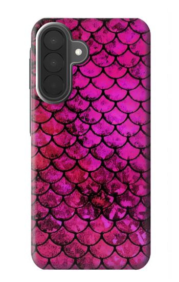 S3051 Pink Mermaid Fish Scale Case For Samsung Galaxy A27
