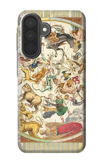 S3145 Antique Constellation Star Sky Map Case For Samsung Galaxy A27