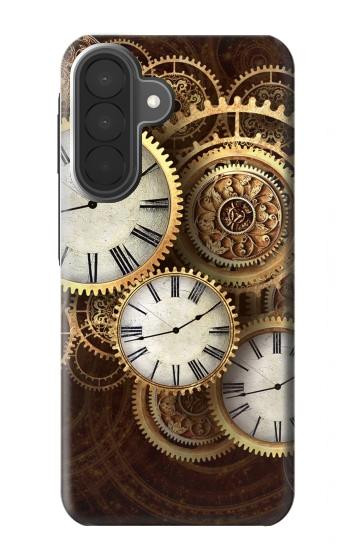 S3172 Gold Clock Live Case For Samsung Galaxy A27