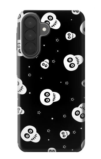 S3261 Smile Skull Halloween Pattern Case For Samsung Galaxy A27