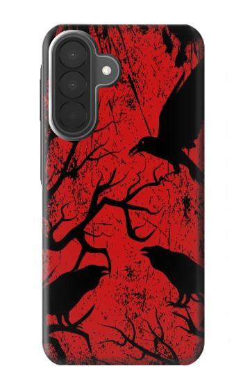 S3325 Crow Black Blood Tree Case For Samsung Galaxy A27