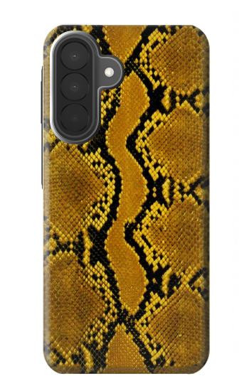 S3365 Yellow Python Skin Graphic Print Case For Samsung Galaxy A27