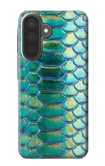 S3414 Green Snake Scale Graphic Print Case For Samsung Galaxy A27