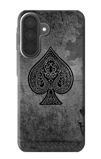 S3446 Black Ace Spade Case For Samsung Galaxy A27