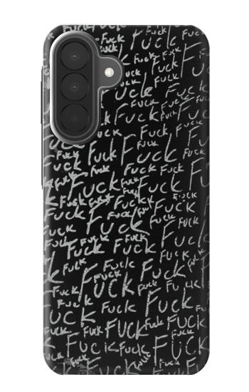 S3478 Funny Words Blackboard Case For Samsung Galaxy A27